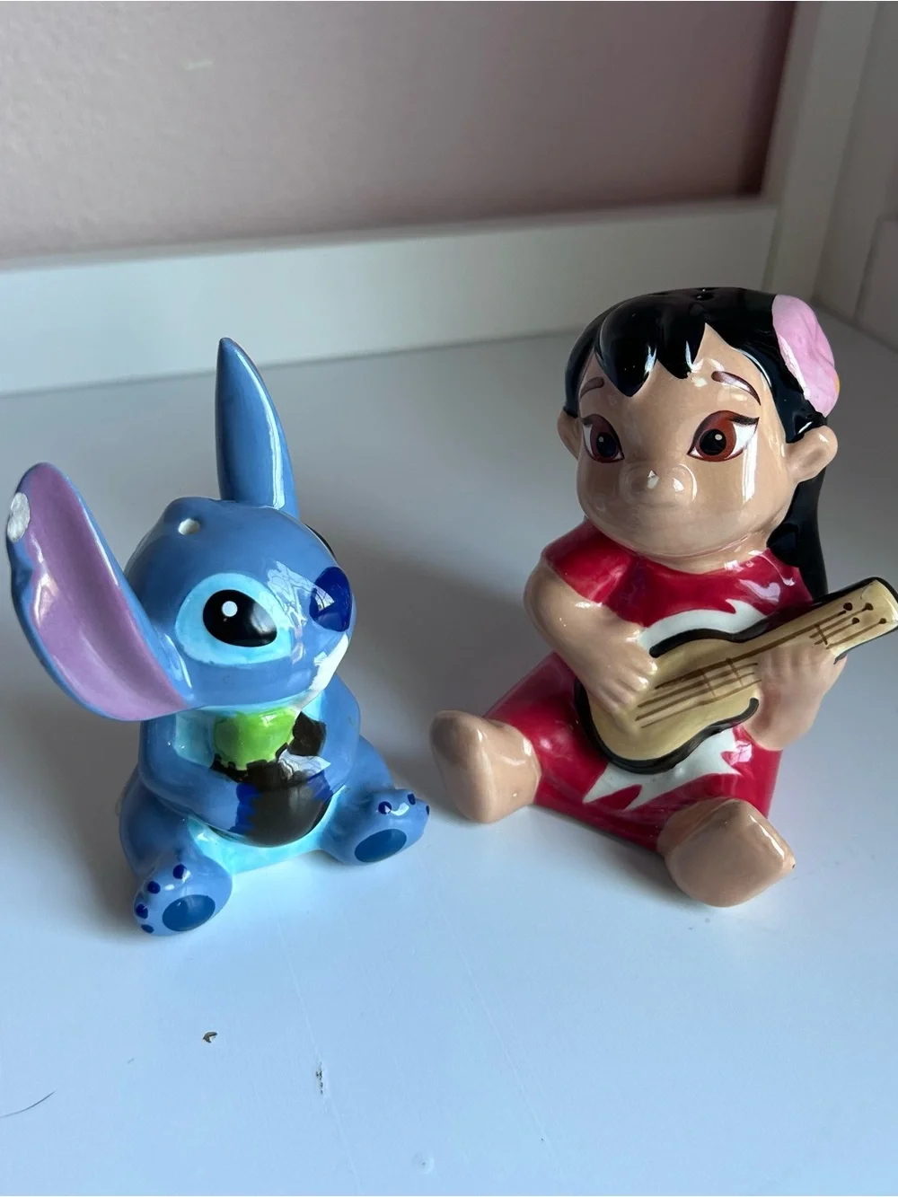 Disney’s Lilo and Stitch salt and pepper shakers
